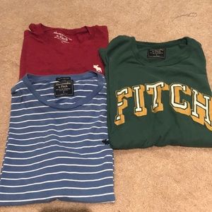 3 set S Abercrombie short sleeve tshirts